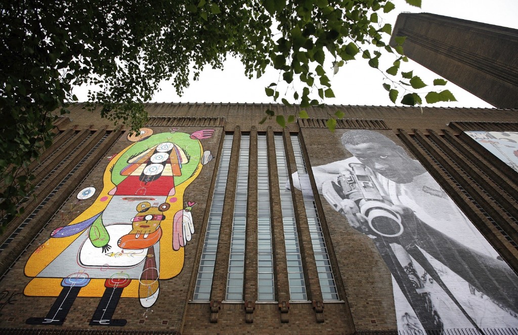 Tate Modern Launch Street art Exhibition On Building Exterior